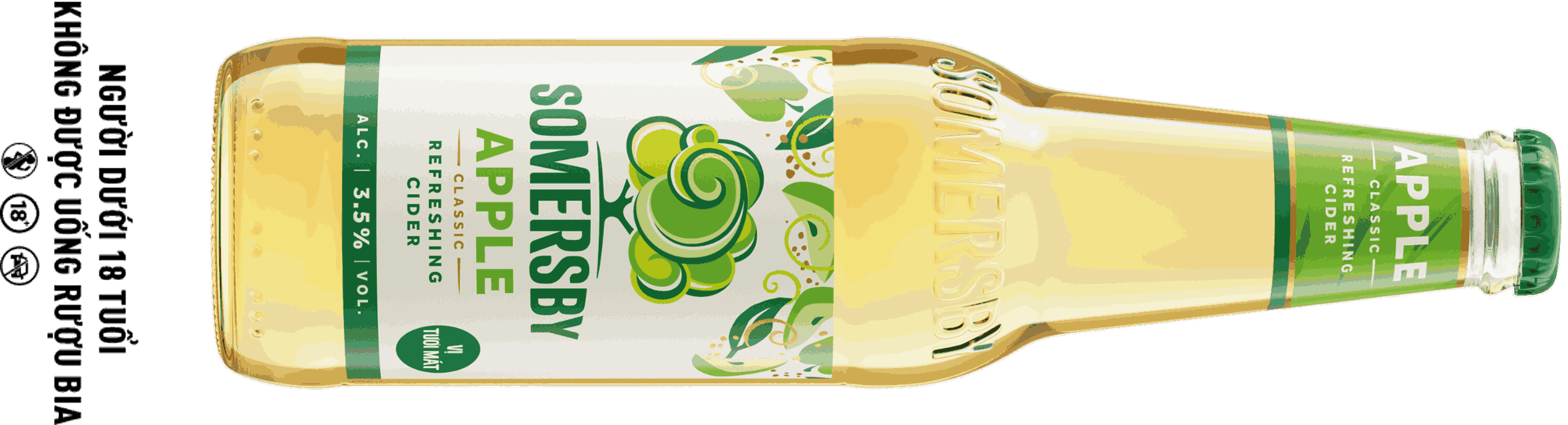 Nước táo lên men tự nhiên SOMERSBY (Vị Táo)